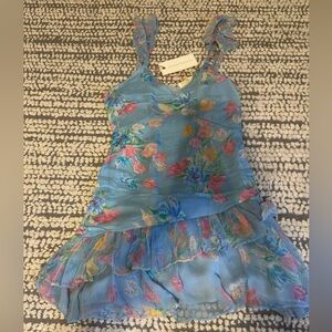 Blue loveshackfancy short dress